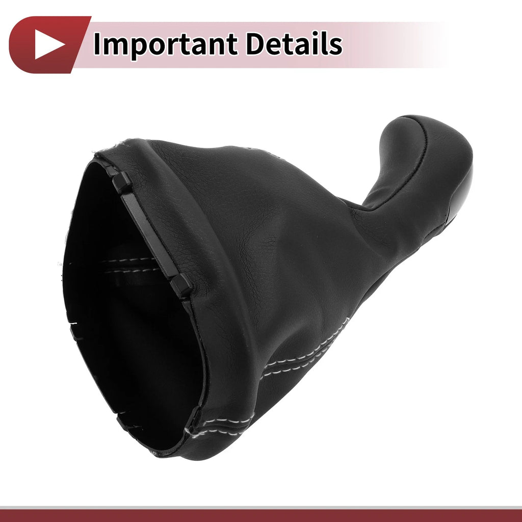 6 Speed Gear Shift Knob with Cover for Mercedes-Benz W203 S203 (2000–2007)
