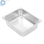 4 Inch Deep Stainless Steel Steam Pan for Kitchen Use