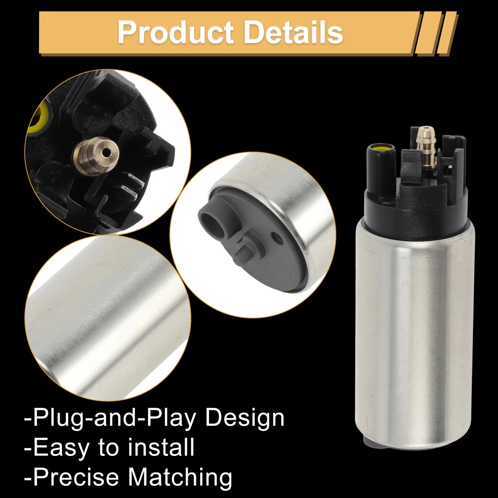 Fuel Pump for Hyundai Elantra/Accent/Kona (2018–2023) Metal Replaces