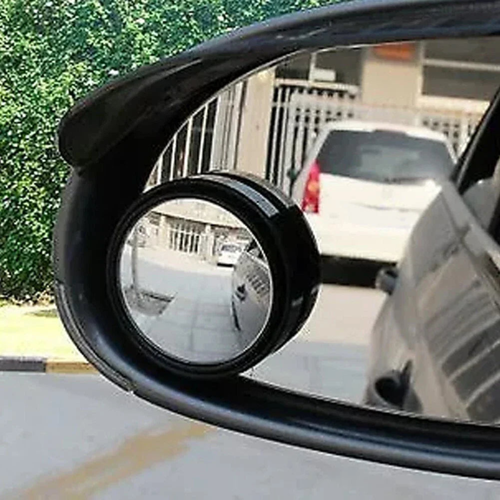 2 x NonFold Convex Circle Blind Spot Side Mirror