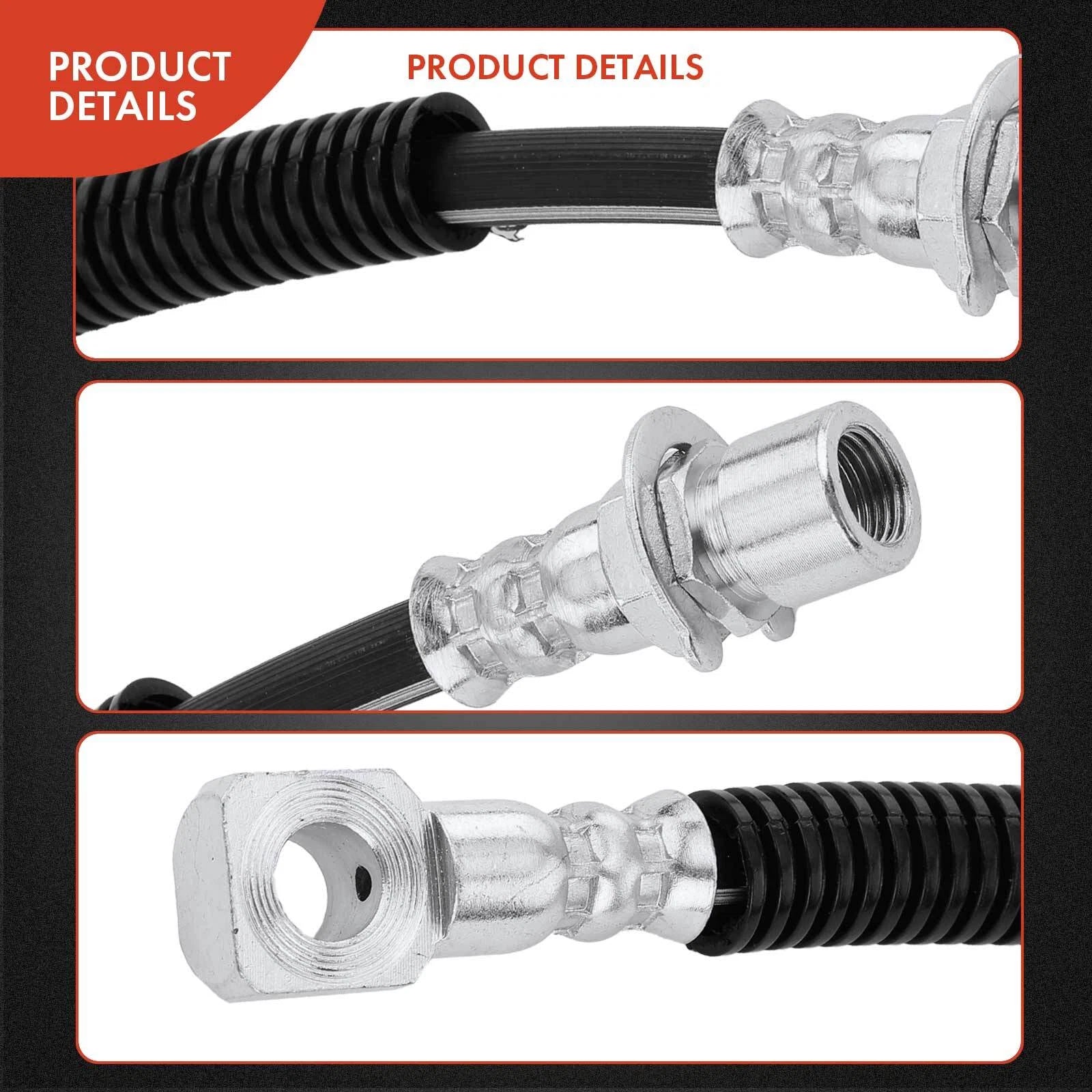 Brake Hydraulic Hose for Chevy S10, GMC, Isuzu (2000–2003)
