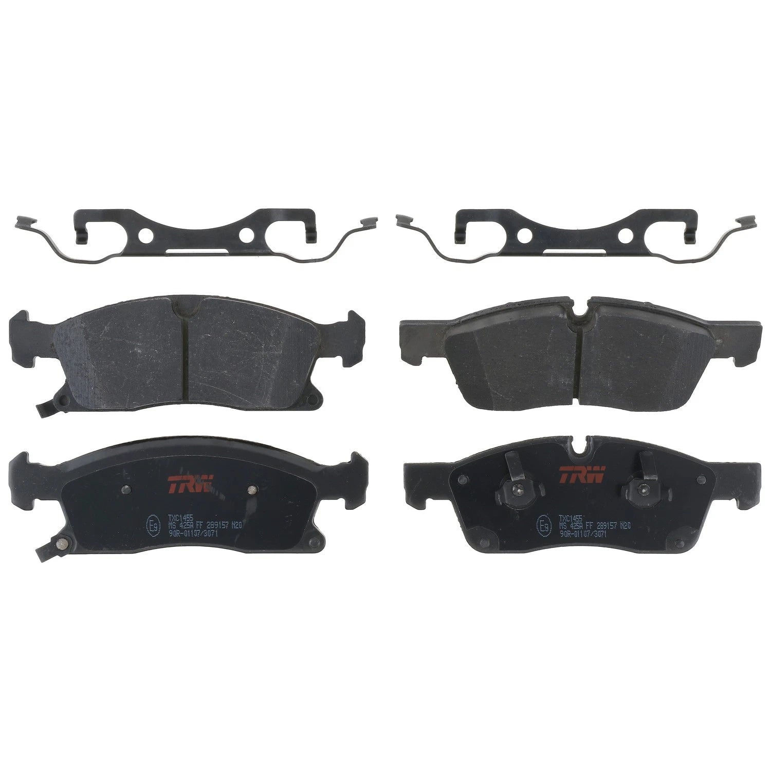 Set of 4 Disc Brake Pads for Jeep Grand Cherokee (2011–2016)