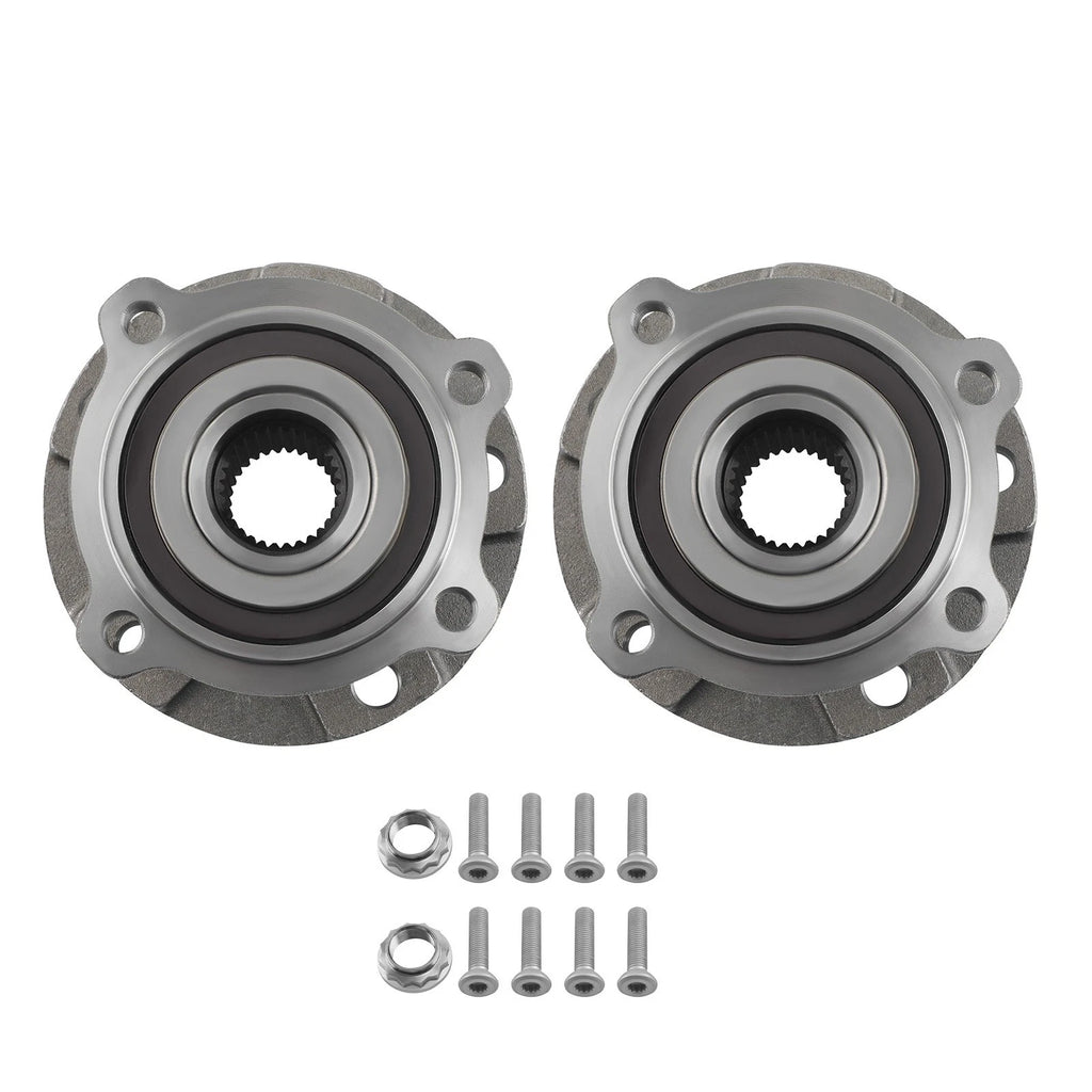 2X Front Wheel Bearing Hub Assembly for BMW X5 X6 (2007-2013)