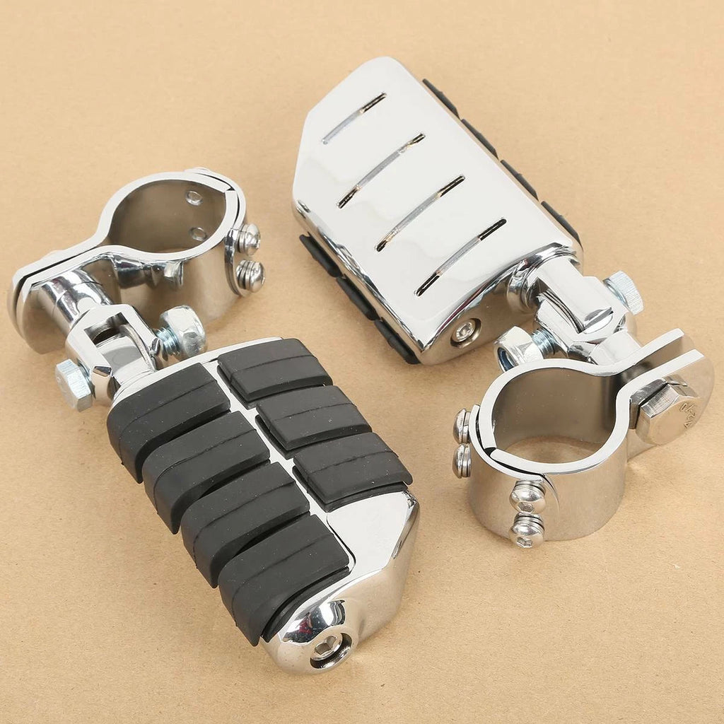 Dually Foot Pegs for Harley Honda Valkyrie 1800 (Universal 25 32 35mm)