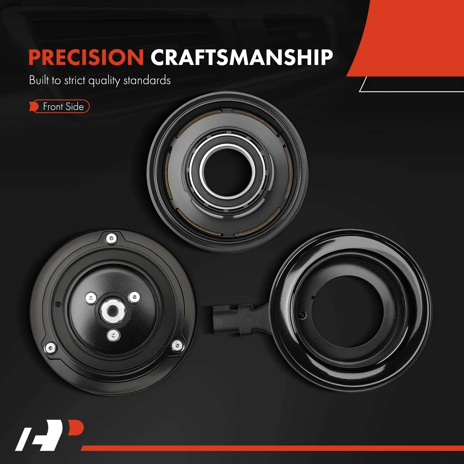 A/C Compressor Clutch Kit for Ford Fiesta L4 1.6L (2011–2019)