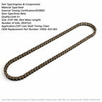 Timing Cam Chain 219T-94L for Honda XL250 TL250 CB550 SL350 CB750 (1968–1978)
