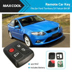 Set of 4 Button 433MHz Remote Key for Ford Territory SX XR6 XR8 Falcon BA BF