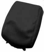 Center Console Lid Armrest Cover for Nissan Titan (2016–2020) Black PVC Leather