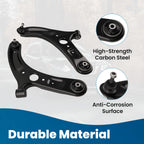 Front Lower Suspension Control Arms Ball Joint Pair for Kia Forte Koup (2014–2018)