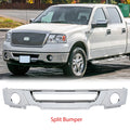 Chrome Steel Front Bumper Face Bar for Ford F-150 (2006–2008)