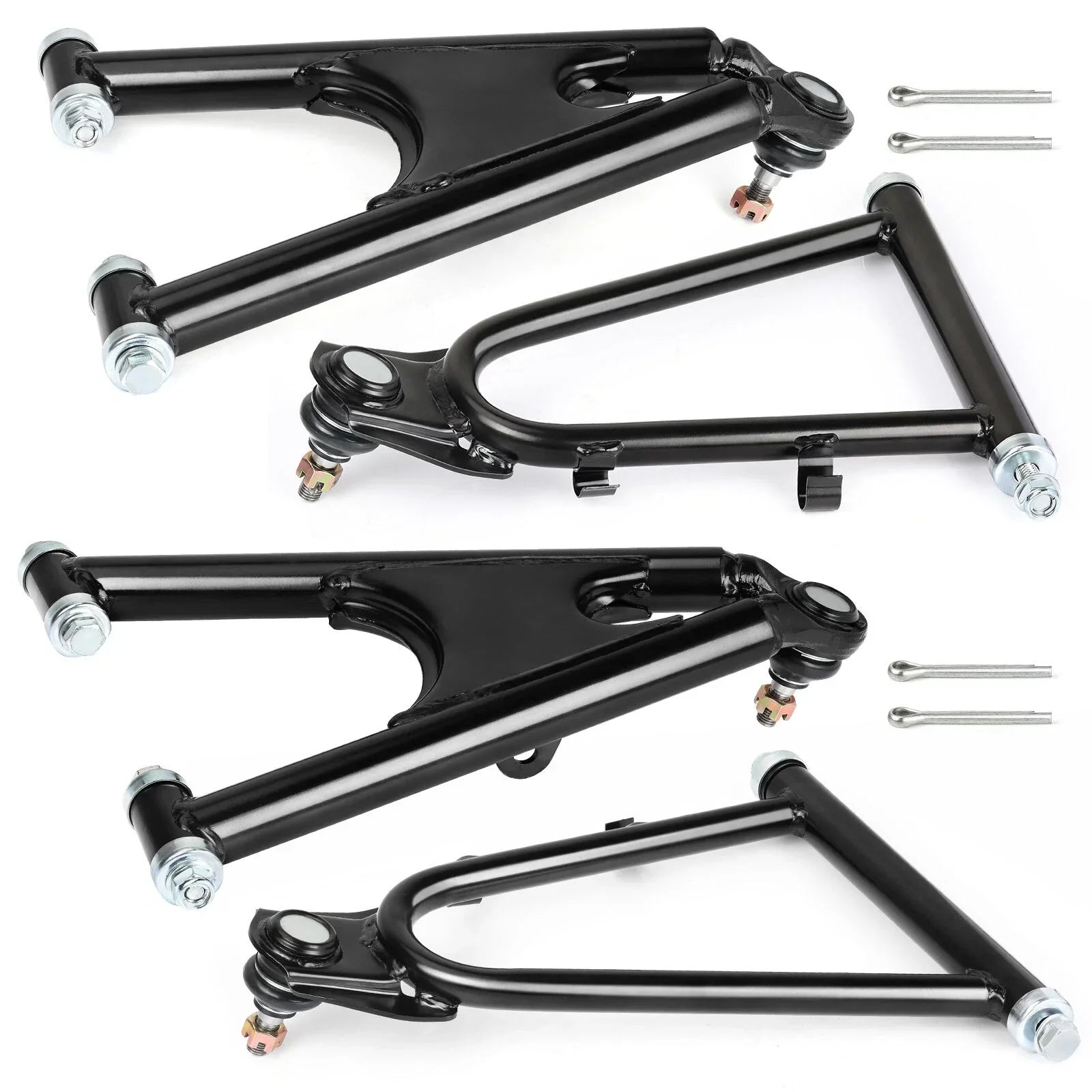 Front+Lower Control Arm Set + Bolts + Caps for Yamaha Banshee (1987–2006)
