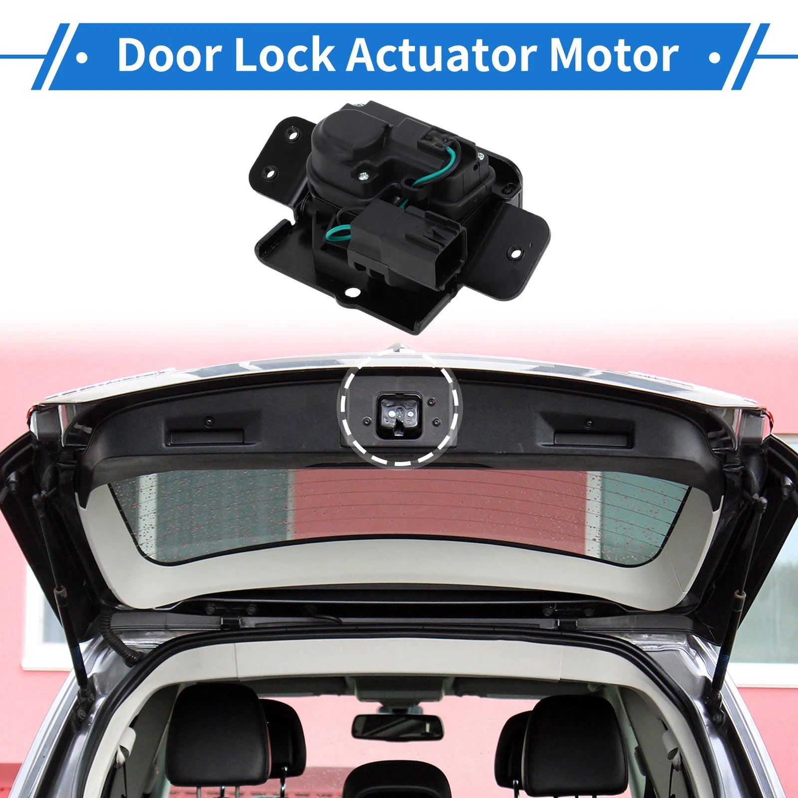 Rear Liftgate Door Lock Actuator for Chevrolet Tahoe (2007–2014) No.13501871