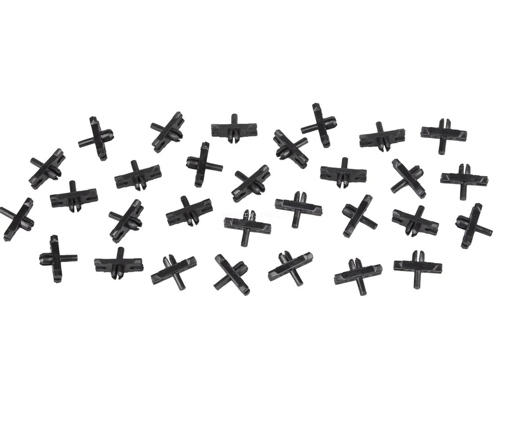 Set of 30 Door Fender Molding Trim Clips for VW (113-853-585-C)