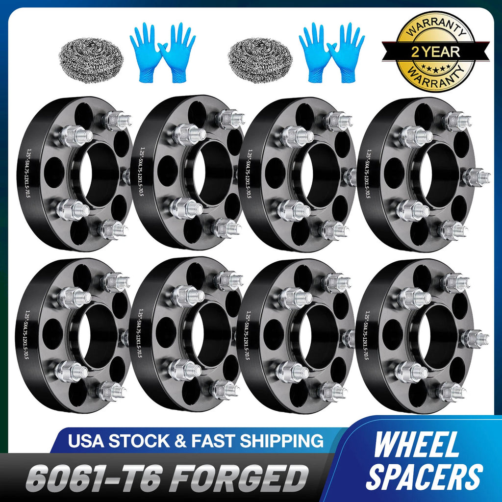 1.25" Hubcentric Wheel Spacers for Chevrolet S10 Corvette Blazer Camaro (1994–2004)