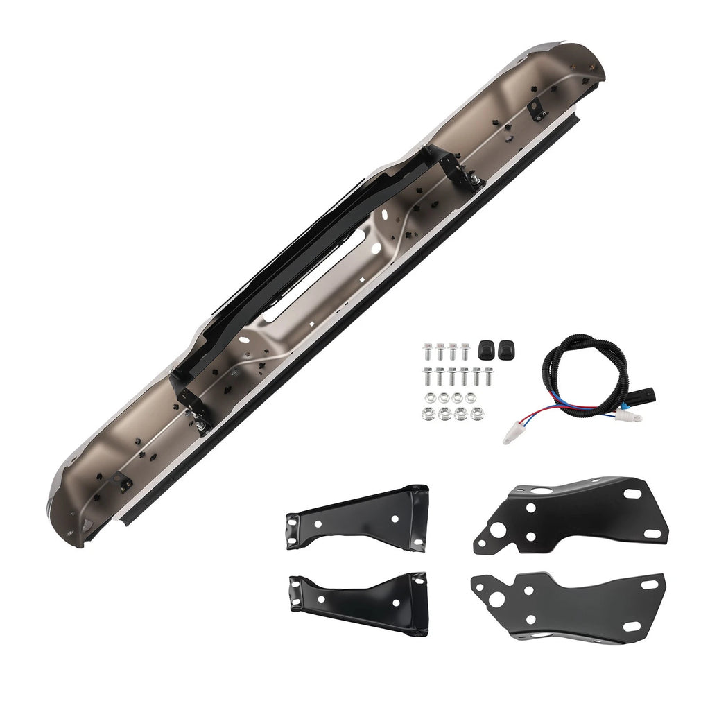 Chrome Rear Bumper Assembly for Chevrolet Suburban K1500/K2500 (1992-1999)