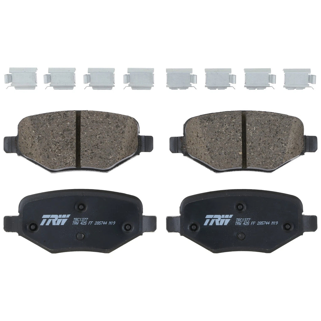Set of 4 Disc Brake Pads for Ford Explorer (2011–2019)