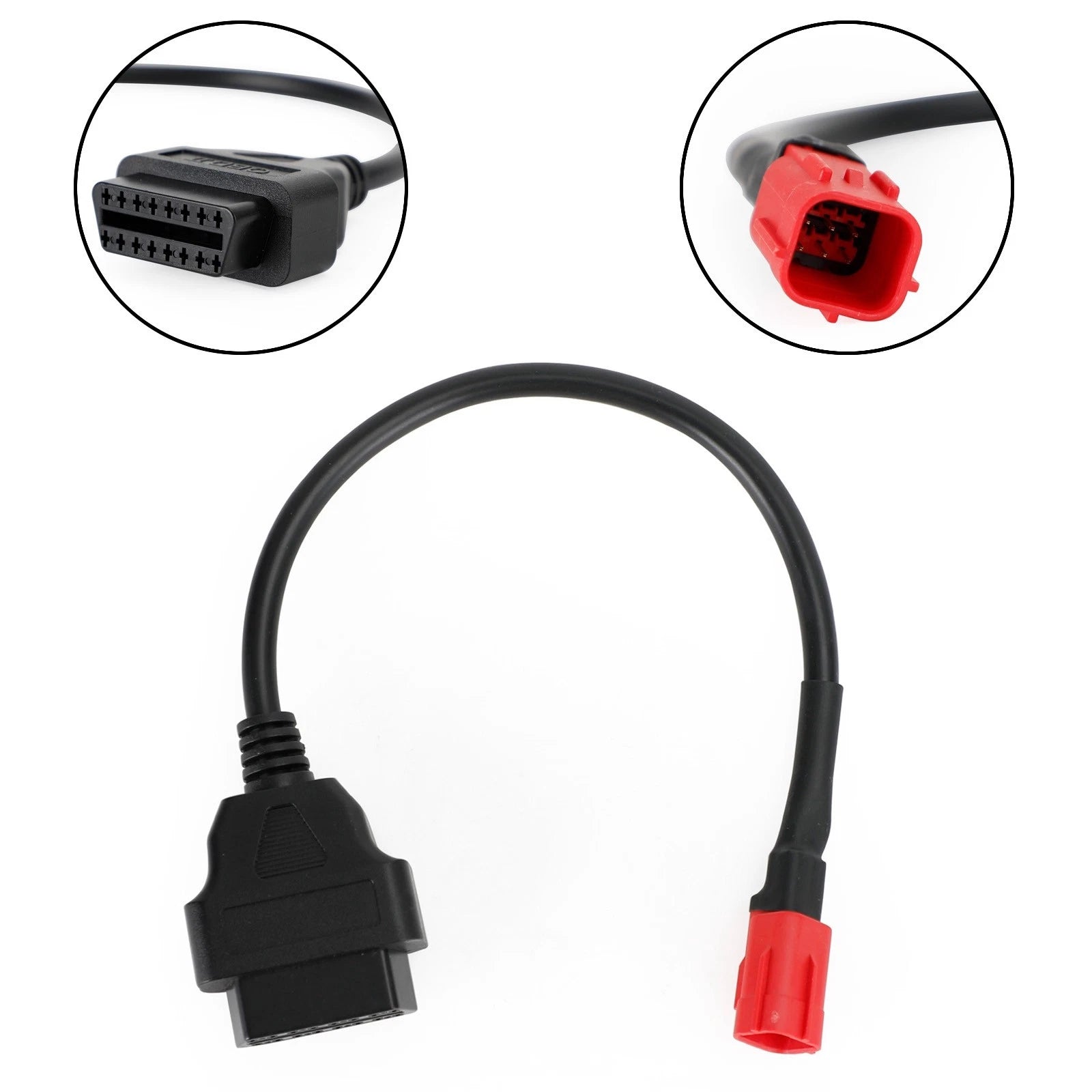 OBD2 Motorcycle Cable for Honda (6 Pin to 16 Pin Adapter)