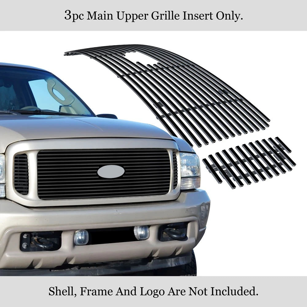 Stainless Black Billet Grille for Ford Excursion (2000-2004)