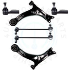 Set of 6 Front Lower Control Arm Tie Rods for Toyota Matrix (2003–2009)