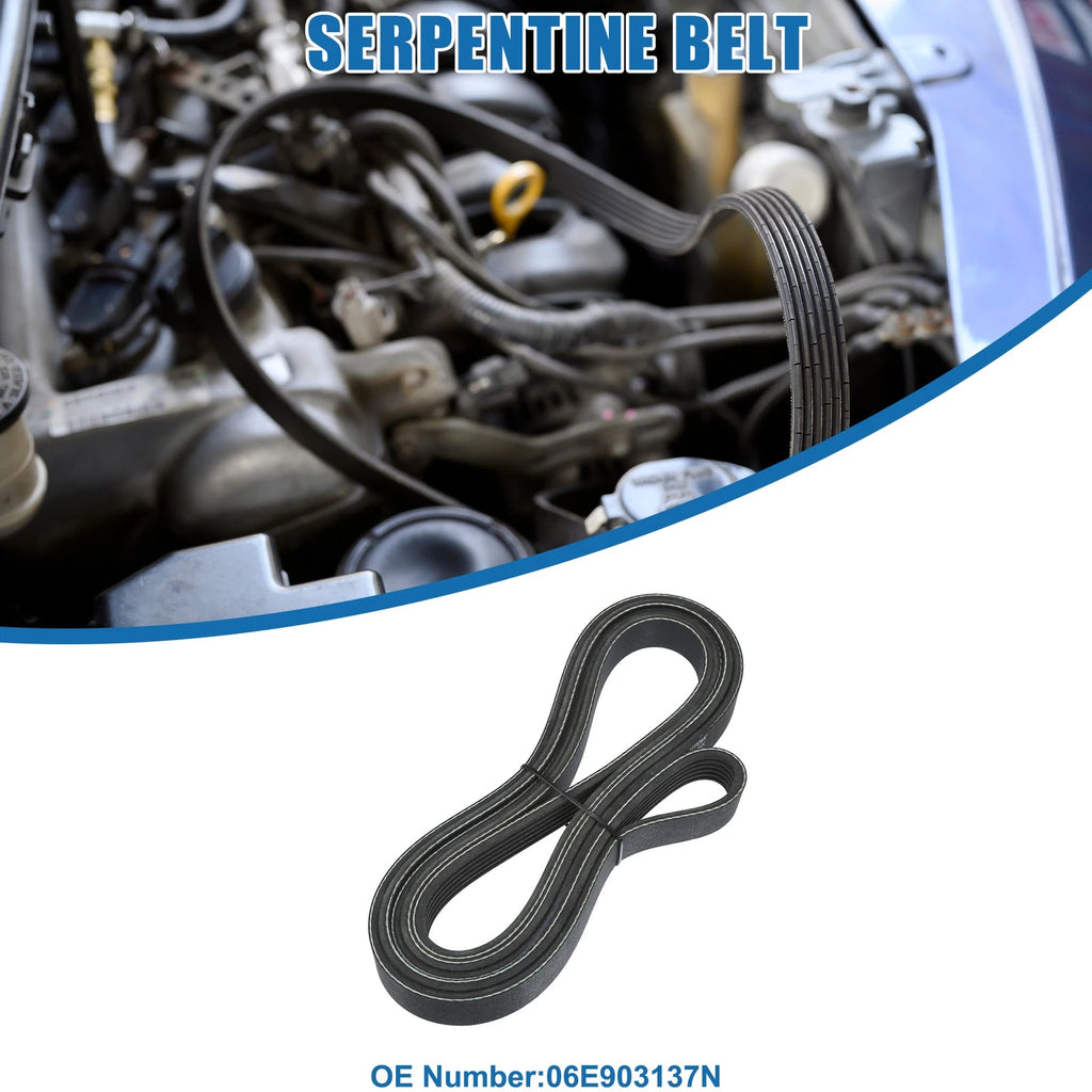 Serpentine Belt No. 06E903137N for Audi A6 Quattro (2009–2011)