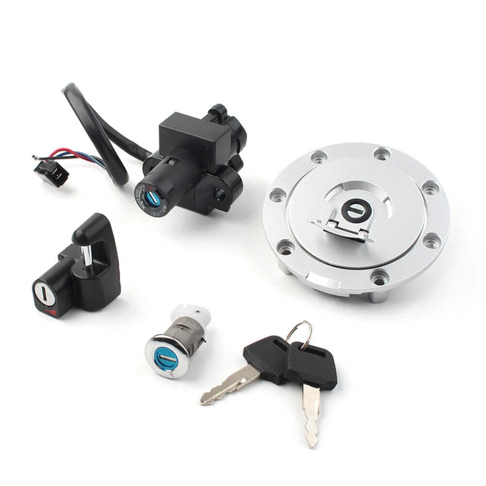 Fuel Gas Cap Ignition Switch Lock Set for Honda VT250 MC20 CB400 CB-1 (1989–1998)