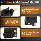 Brake Light Switch for Mercedes-Benz 190E (1990–1993) A0005457709