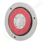2X 6 Inch Red Side Turn Signal Light for Pickup Truck
