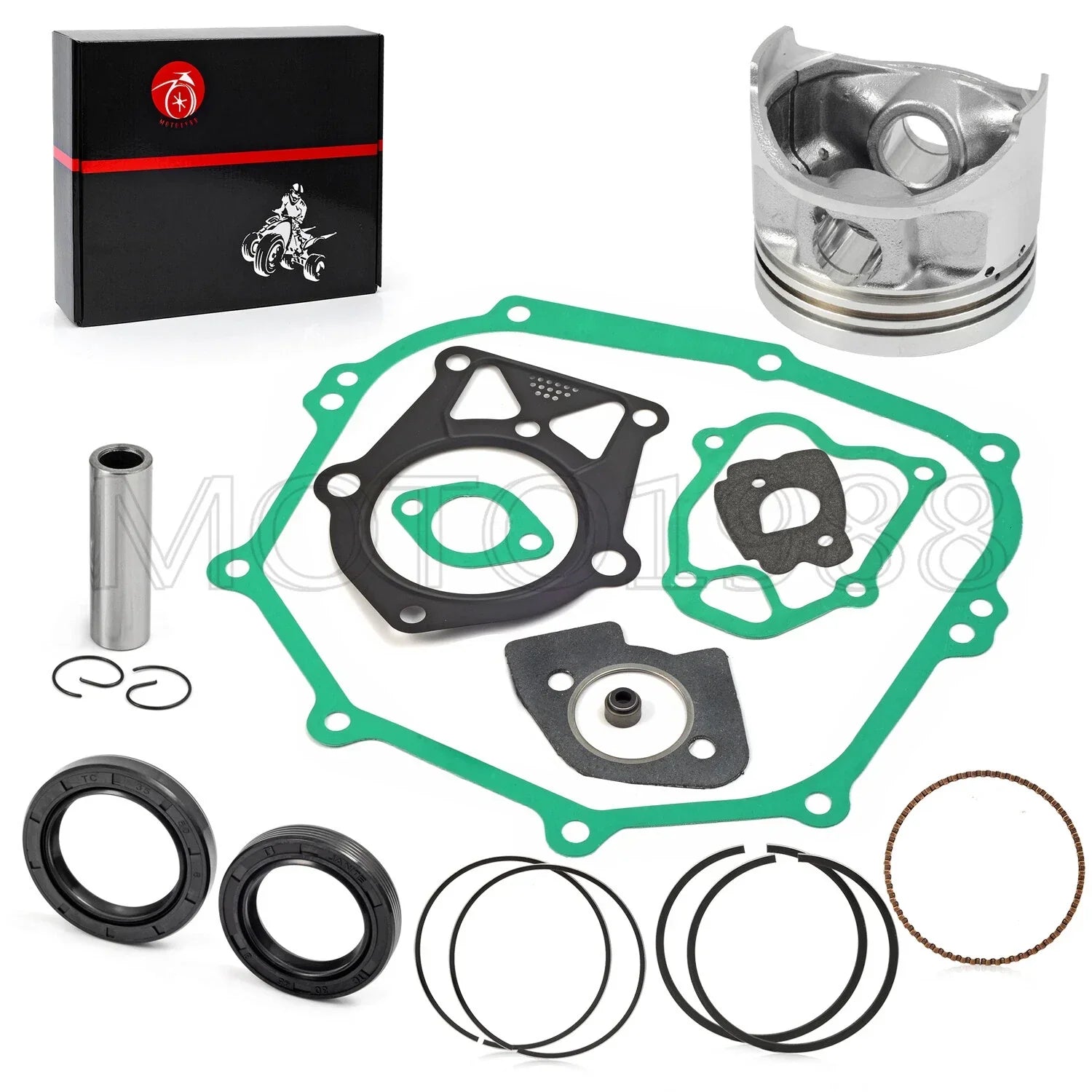 285cc Piston Kit Ring Valve 0.25mm for Yamaha Golf G2–G11