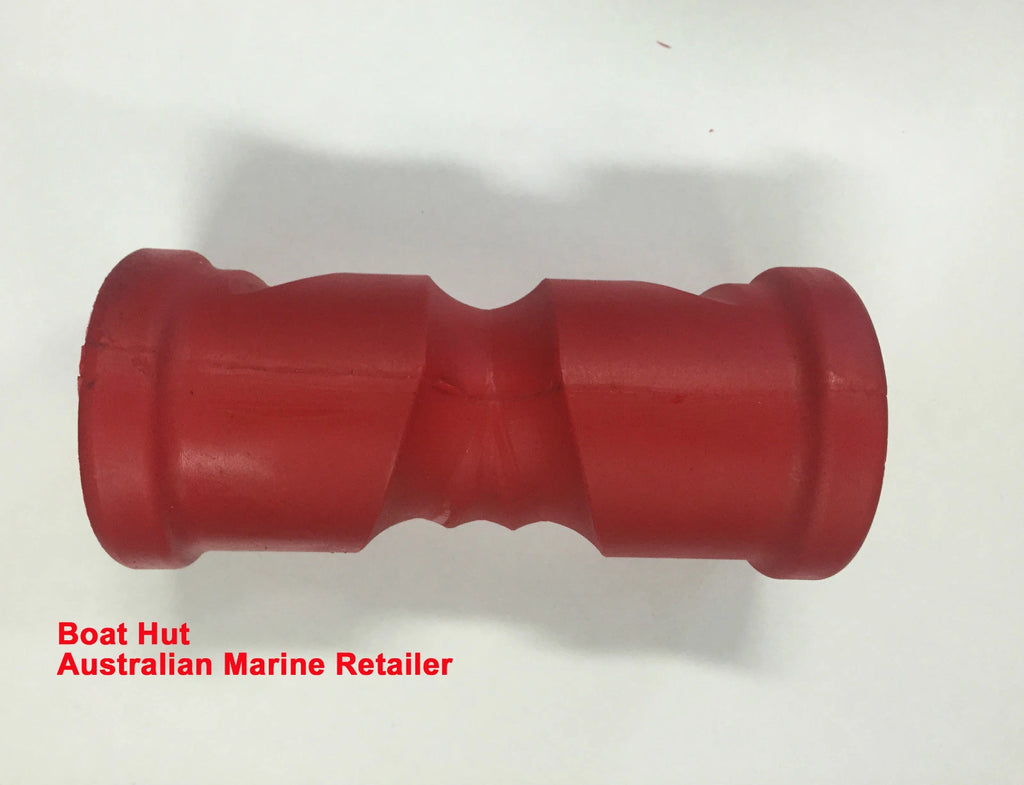 6" Red Polyurethane Self Centering Roller for Boat Trailer (150mm)