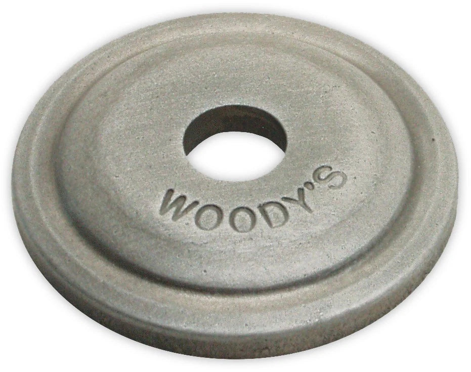 96 Pack Round Aluminum Digger Support Plates 5/16" for Snow Tracks