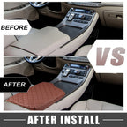 Car Center Console Armrest Cover for Hyundai Palisade (2020-2023) Brown