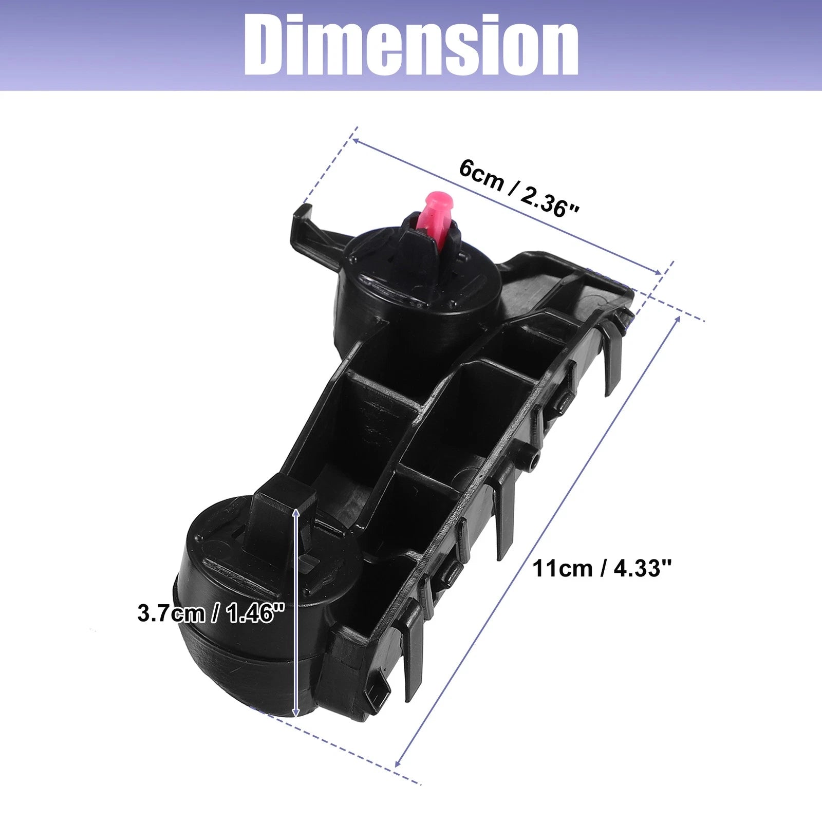1 Pair Front Bumper Mounting Bracket for Nissan Altima (2019–2020)