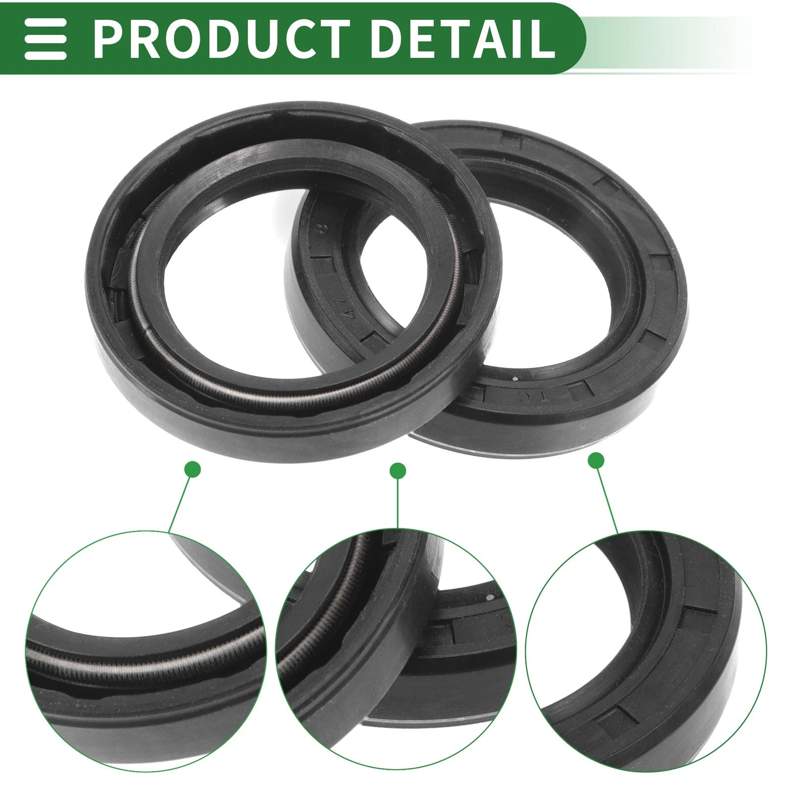 Set of 5 Oil Seal Rotary Shaft Seal NBR Rubber 32x47x8mm