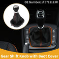 5 Speed Gear Shift Knob with Cover No.1T0711113R for VW Caddy (2004–2009)