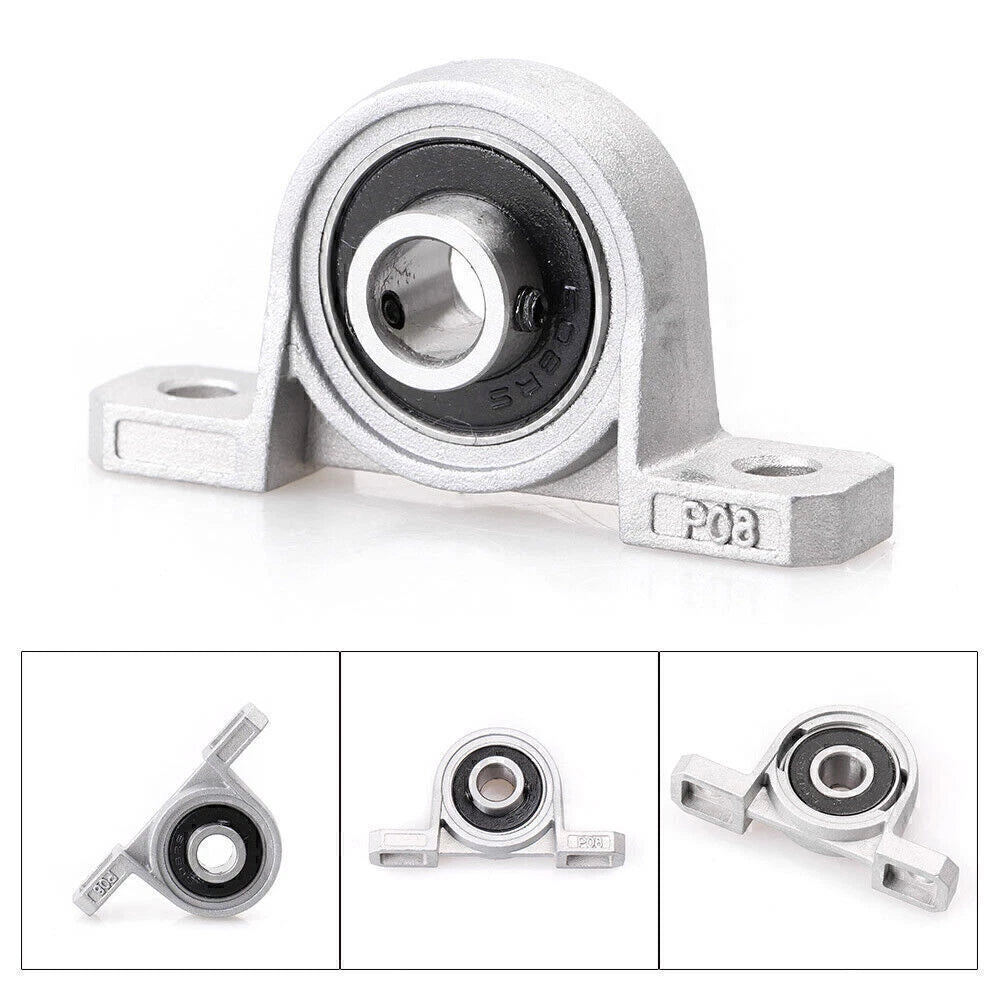 1pc Mounted Block Cast Housing Pillow Ball Bearing for (8mm)