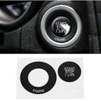 Ignition Push Button Start Stop Decal for Dodge Charger (2011-2014)