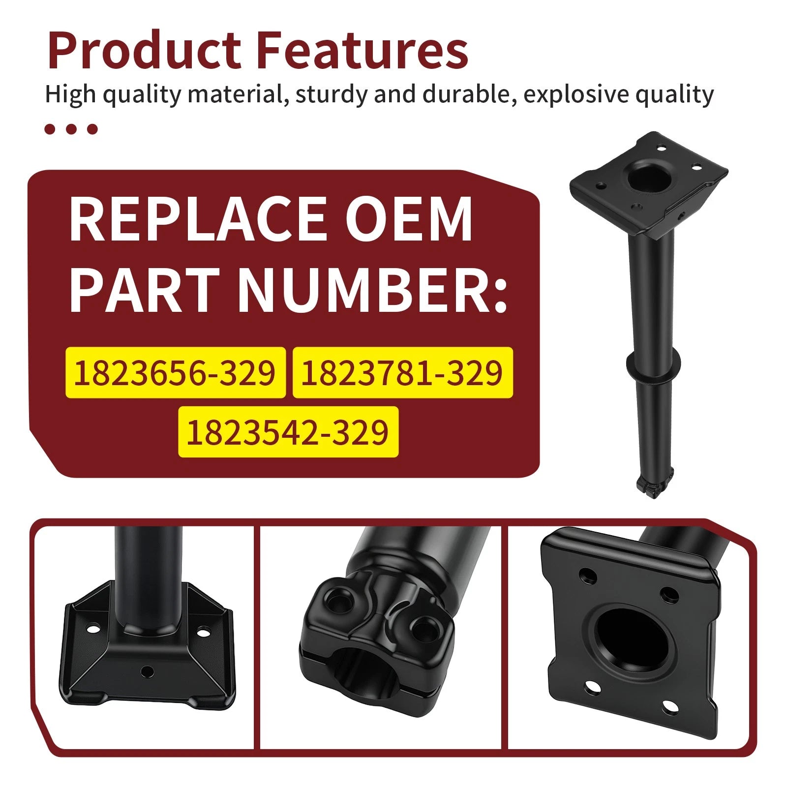 Steering Post Shaft Stem for Polaris Sportsman XP 1000 (2015–2025) 1823656-329