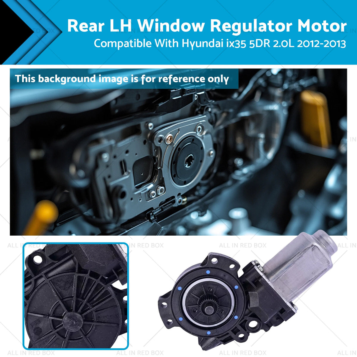 Electric Window Motor Rear Left for Hyundai ix35 (2012–2013) 83450-2S000