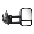 Towing Mirror for Chevy Silverado 1500 (2003–2006) Right Manual Fold Textured Black