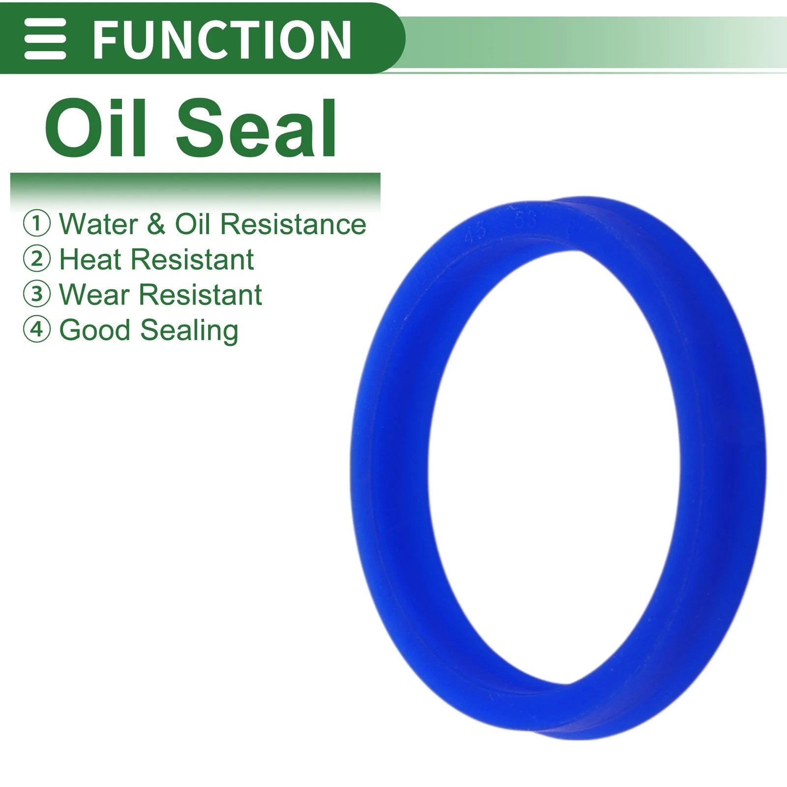 Set of 5 Oil Seal Rotary Shaft Seal 45x53x8mm for Various Models