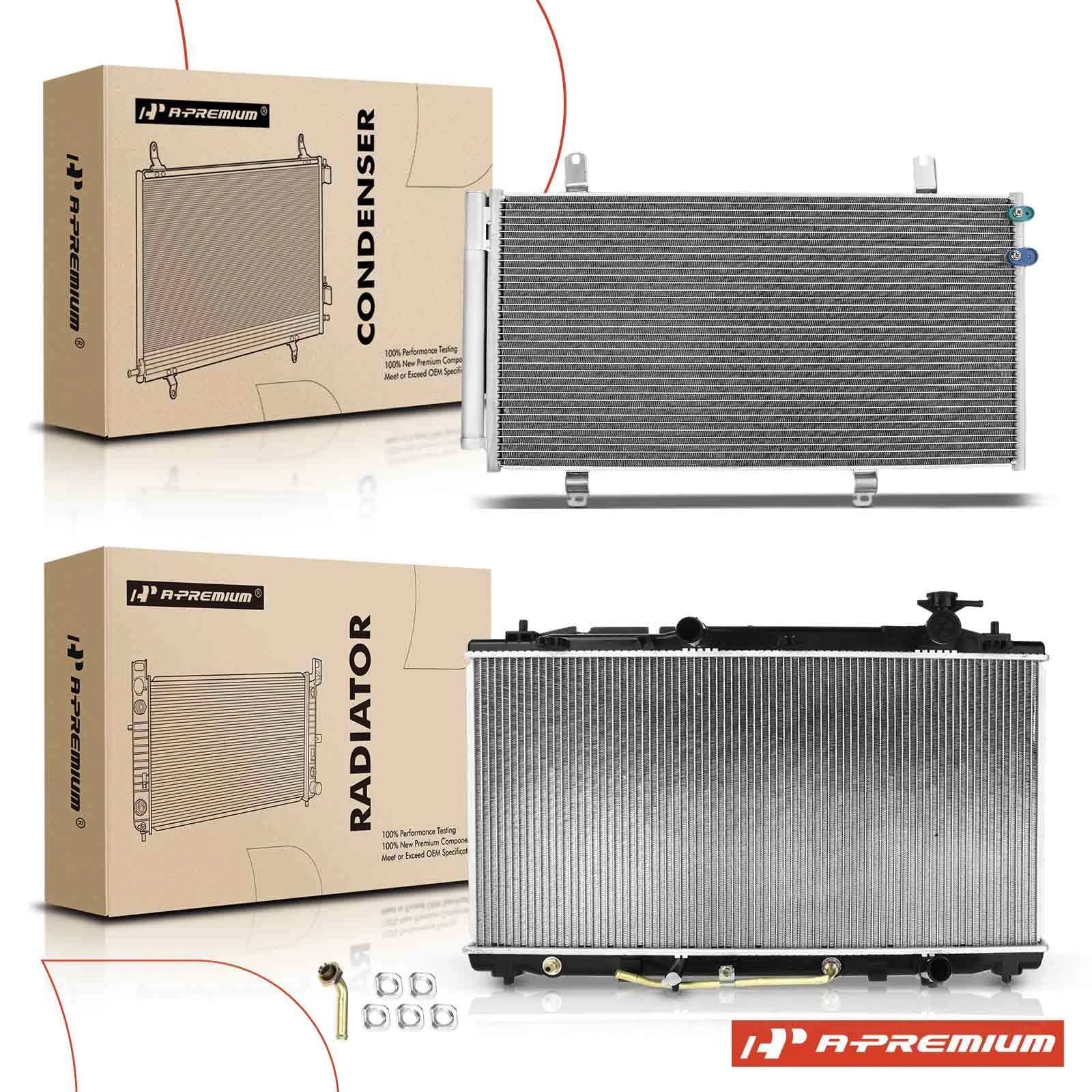 Radiator and AC Condenser Cooling for Toyota Camry Avalon Lexus (2007–2011)