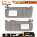 Set of 2 Plush Cloth Sun Visors for Toyota Camry (2007–2011)