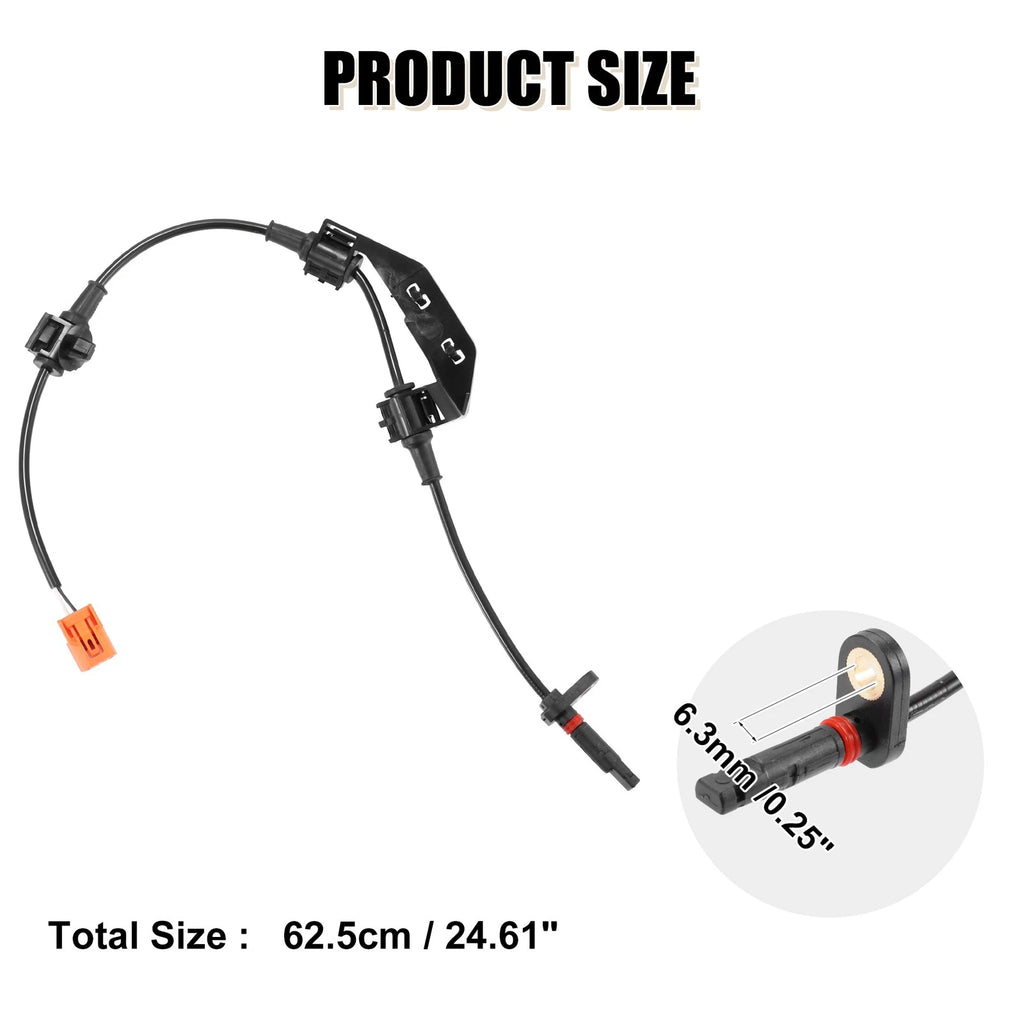 ABS Wheel Speed Sensor for Honda Odyssey (2005–2008) 57470-SFJ-W01
