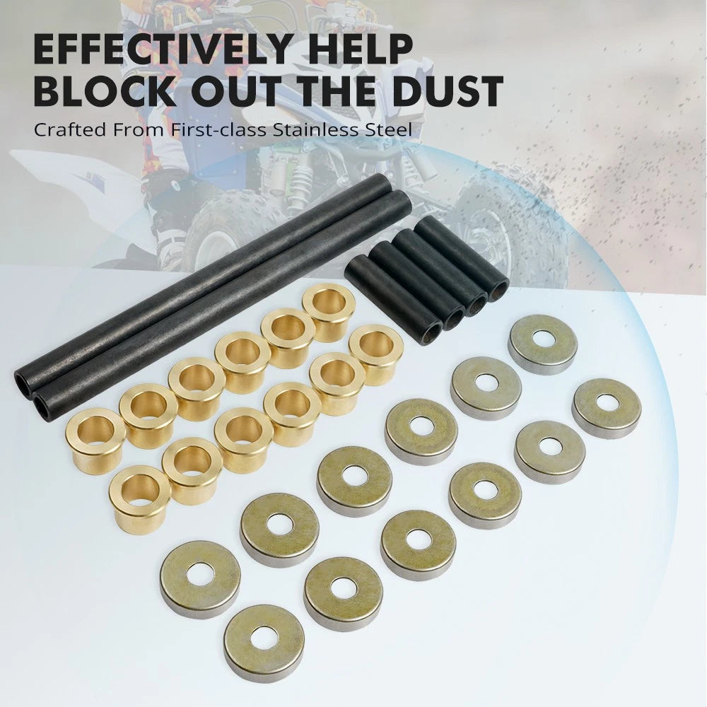 Upper & Lower A-Arm Bushing Shaft Dust Seal Kit for Yamaha Raptor 700 (2006–2019)