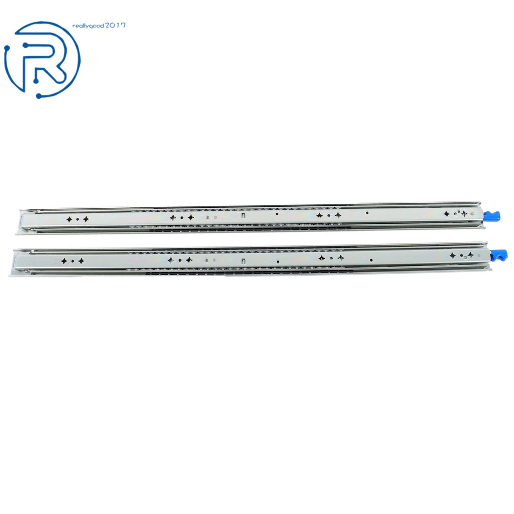 1 Pair Heavy Duty Drawer Slides for Universal Applications (34 Inch)