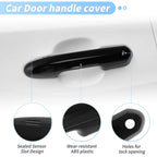 Door Handle Cover Protector for Toyota RAV4 Highlander (2020–2024) Glossy Black