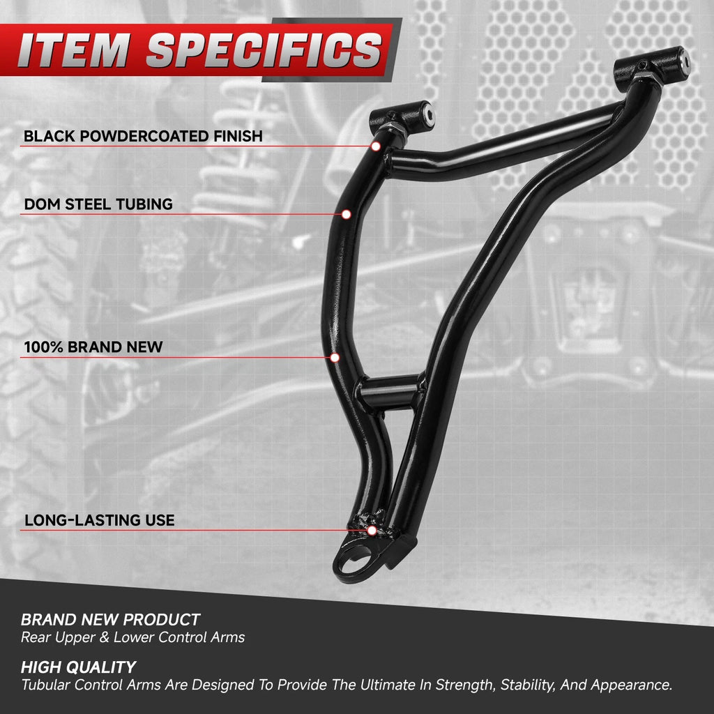 Front Upper & Lower Control Arms for Polaris RZR 900 (2017–2020)