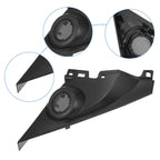 1 Pair Tweeter Speaker Panel Cover Trim for Honda Civic (2016–2019)