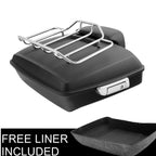 Chopped Trunk Backrest Top Rack for Harley Road Glide (2014–2025)