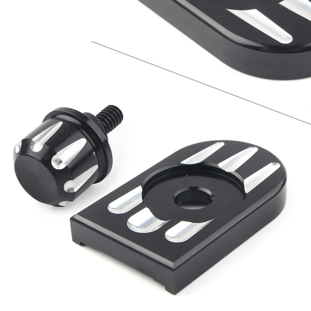 Rear Fender Seat Bolt Screw Nut Tab Cover for Harley Touring (1996–2023)